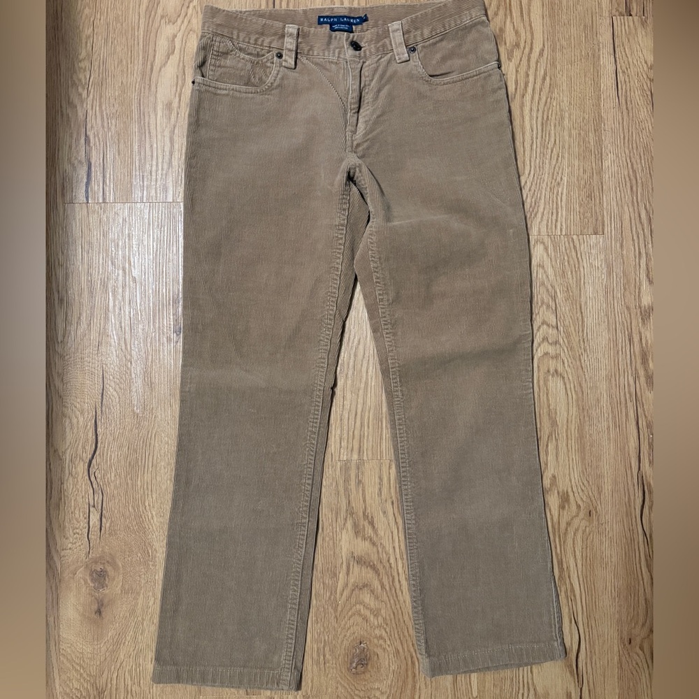 RALPH LAUREN | VINTAGE TAN CORDUROY PANTS
